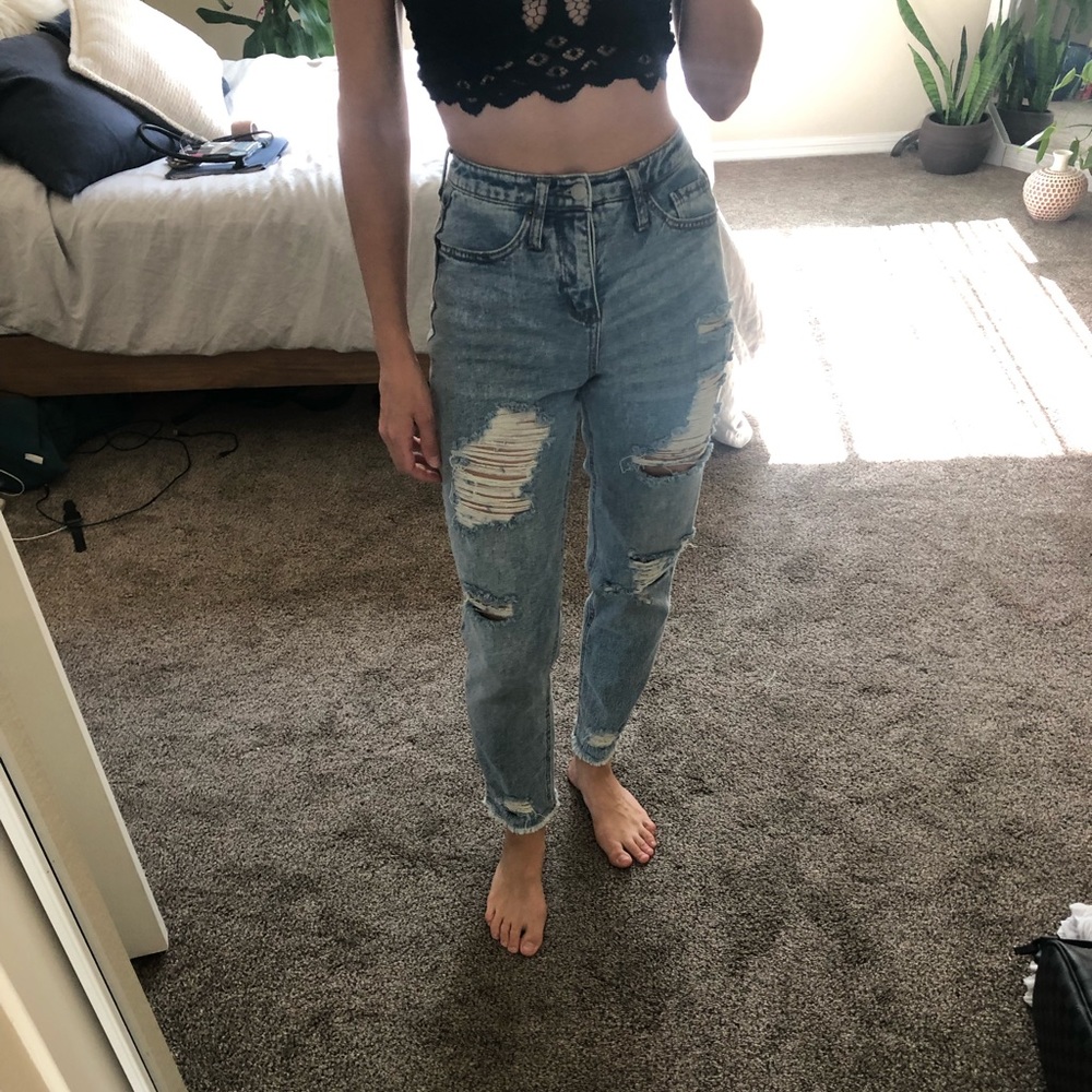 Wild fable ripped jeans
